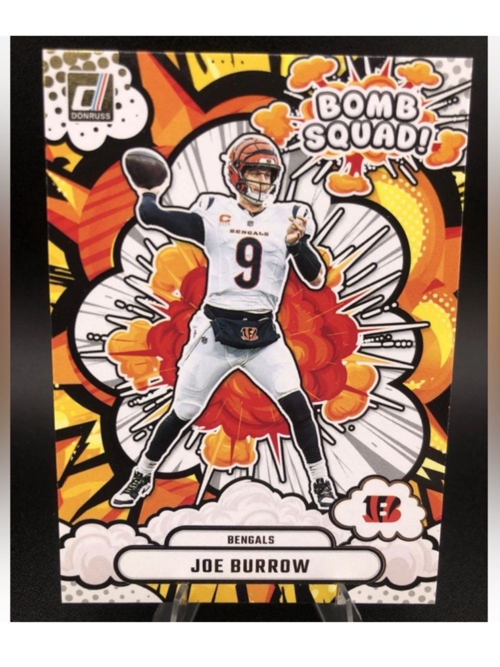 Joe Burrow 2025 Donruss Cincinnati Bengals Insert NFL Football Card